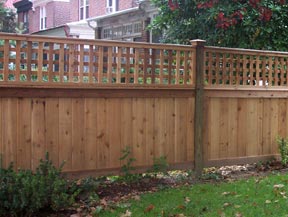 image of wood fence