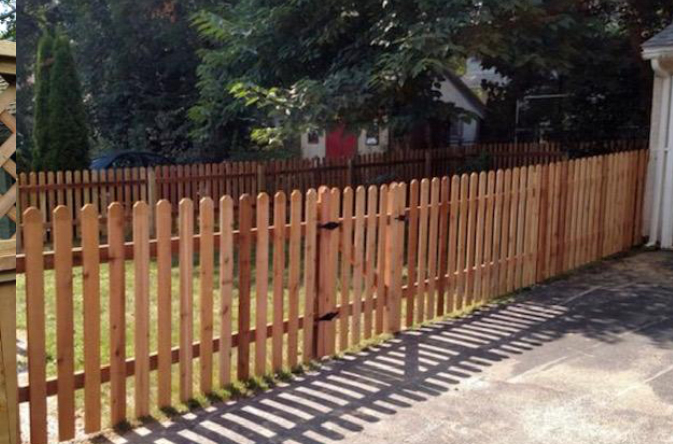 wood fence WRC Spaced Picket ardmore pa 19003