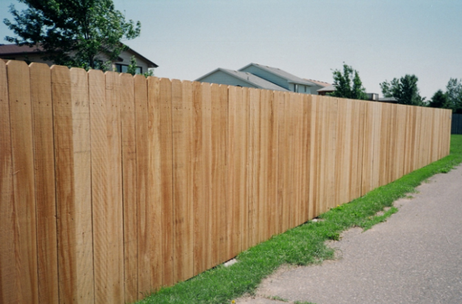 wood fence solid board ardmore pa