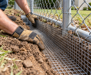 Best Fence Type for a Dog That Digs